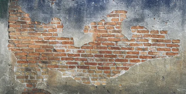 Alte Ziegelsteinmauer — Stockfoto