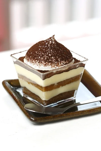 Tiramisu-Kuchen — Stockfoto