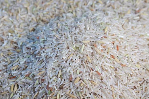 Close up arroz meio moído — Fotografia de Stock