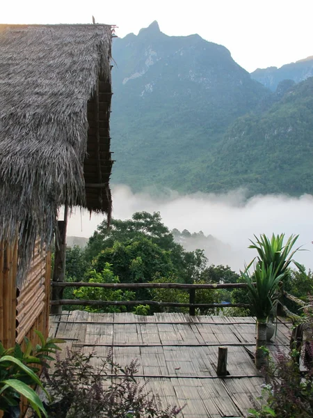 Small house in Chiang Mai, Thailand — Stock Photo, Image