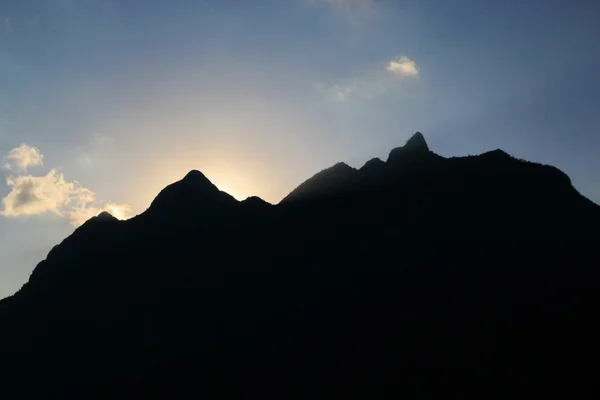 Bergskedja i chiang mai, thailand (doi luang, chiang dao, — Stockfoto