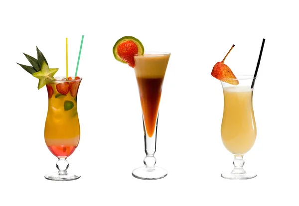Cocktail tropicali Immagine Stock