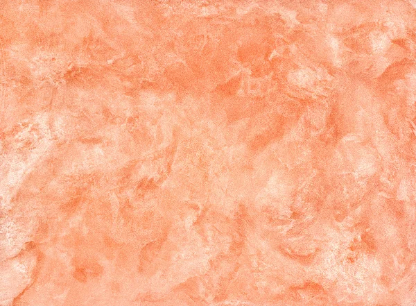 Decorative plaster red-orange — Stock Photo, Image