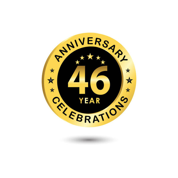 46-летие векторного дизайна иллюстраций