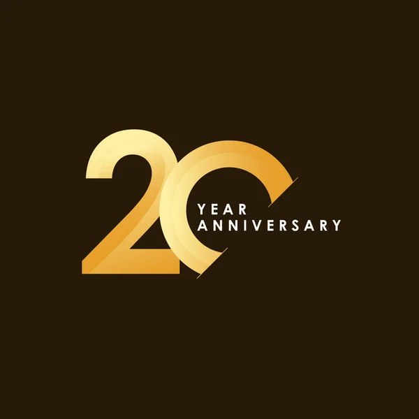 Años Celebración Del Aniversario Vector Template Design Illustration Vector De Stock