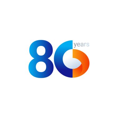 Sekseninci yıl dönümü kutlama Vektör Şablonu Tasarım Çizimi