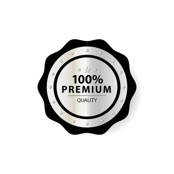 Premium Quality Badge Emblem Tag Label Vector Template Design Illustration — Stockvector