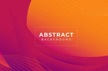Abstract Background Full Color Vector Template Design Illustration