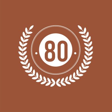 Sekseninci yıl dönümü kutlama Vektör Şablonu Tasarım Çizimi