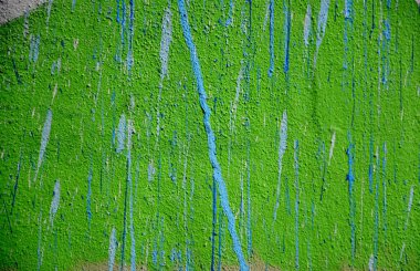 Renkli grafiti ile kentsel duvar