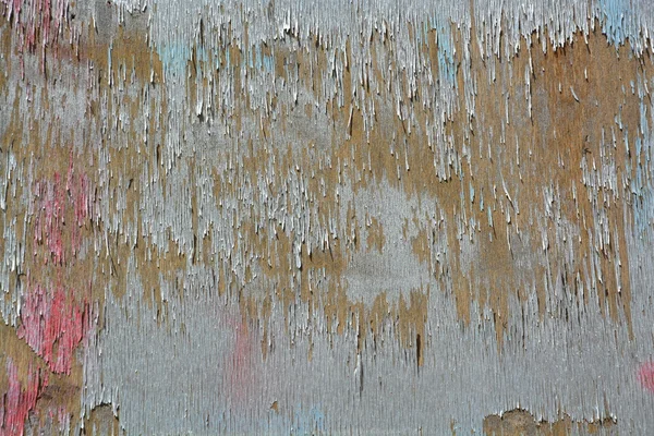 Abblätternde Farbe auf Grunge-Holzoberfläche — Stockfoto