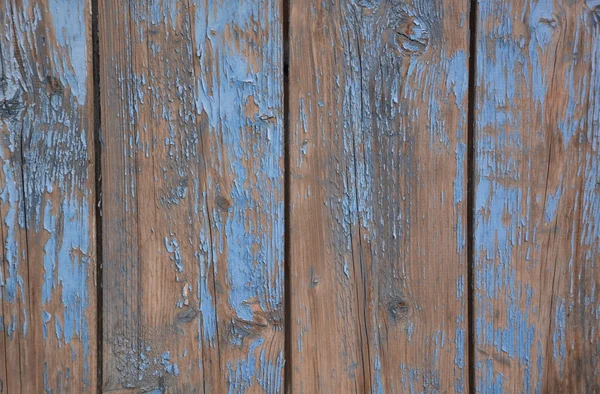 Pelar la pintura en la superficie de madera grunge —  Fotos de Stock