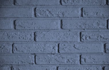 rengarenk boyanmış eski tuğla duvar