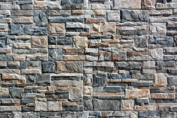 Kamenná zeď s abstraktní vzor — Stock fotografie