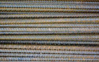 Grunge demir çubuklar