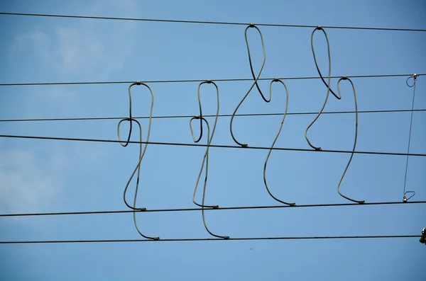 Cables de alimentación — Foto de Stock