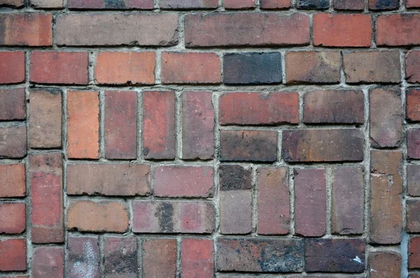 Alte Ziegelmauer — Stockfoto