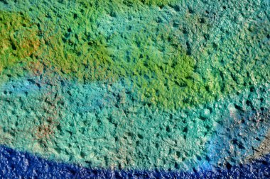 renkli taş duvar boyalı