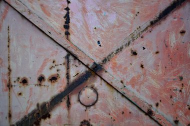 Grunge metal bir yüzeye