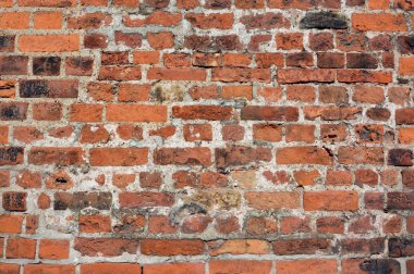 Eski tuğla duvar