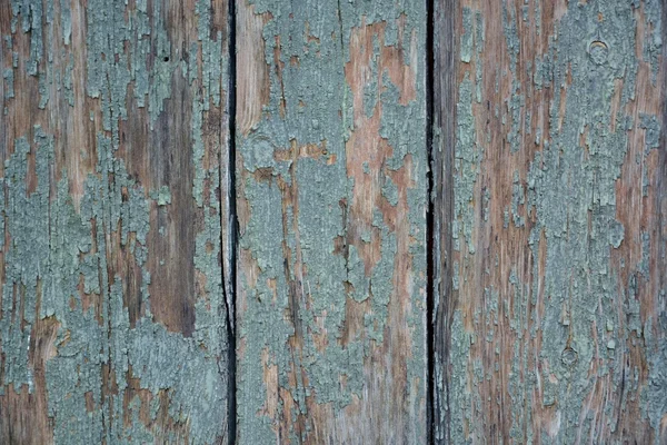 Peeling festék a grunge fa felülettel — Stock Fotó