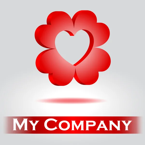 Logo for company — Stock Vector