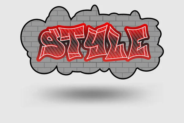 Style graffiti — Stock Vector