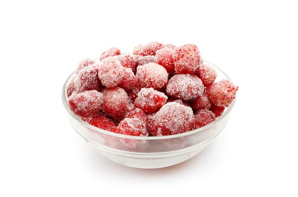 Fragola congelata — Foto Stock