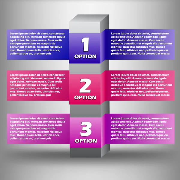 Infographie vectorielle créative — Image vectorielle