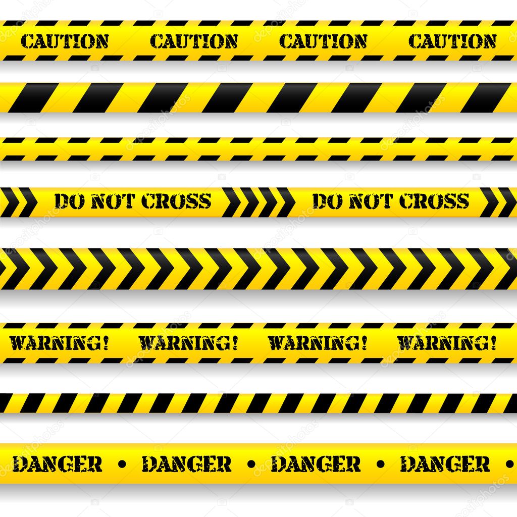 Set Of Caution Tapes Stock Vector By viktoria nm 38416663 set-of-caution-tapes-stock-vector-by-viktoria-nm-38416663