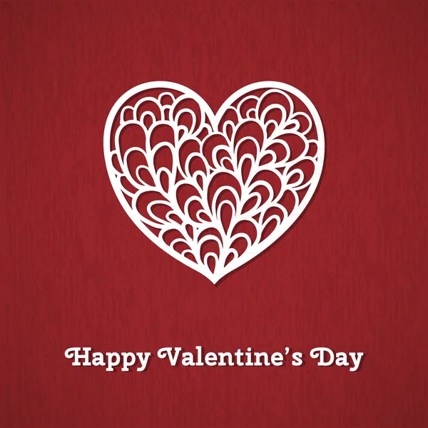 Buon San Valentino card. — Vettoriale Stock