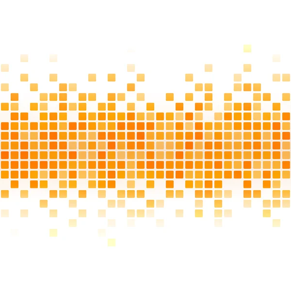 Astratto sfondo giallo pixel . — Vettoriale Stock