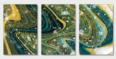 Duvar çerçeveleri için 3D sıvı duvar kağıdı. Altın ve gri mermer arka plan jeot ve soyut sanat, fonksiyonel sanat, suluboya jeot resim gibi.