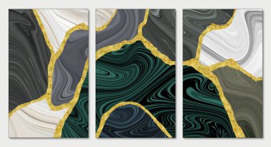 3d abstract marble wallpaper for wall frame. Functional art, like watercolor geode painting. golden, blue, turquoise, black, gray, white, and gray background