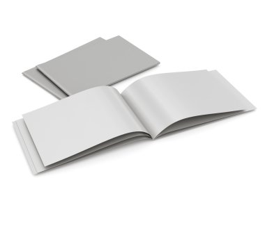a4 yatay biçimde boş katalog
