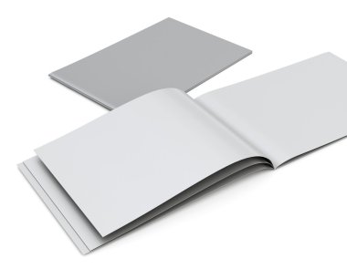 a4 yatay biçimde boş katalog