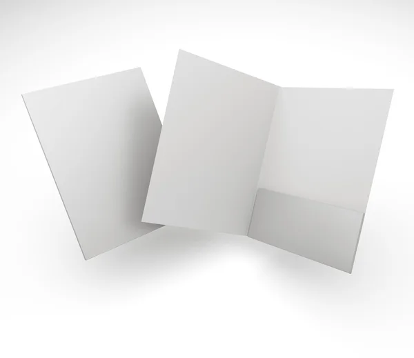 Blank folders — Stock Photo, Image