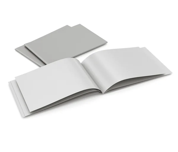 a4 yatay biçimde boş katalog