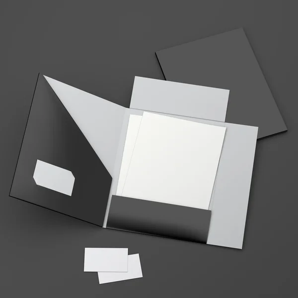 Blank folders — Stock Photo, Image