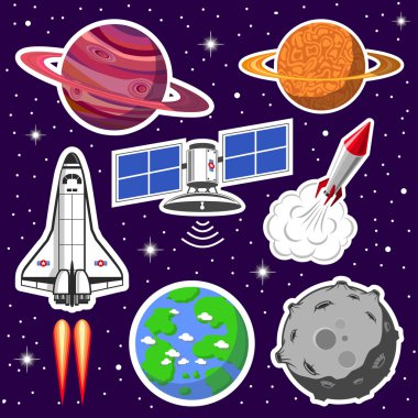 Space collection clipart