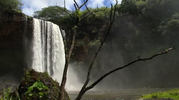 Prachtige waterval — Stockvideo