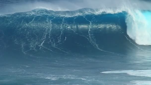 Oceano vuoto onda lento movimento — Video Stock