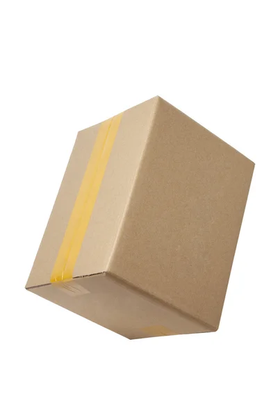 Boîte en carton ondulé — Photo