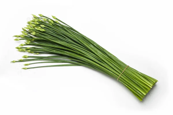 Ciboulette à l'ail en fleurs — Photo