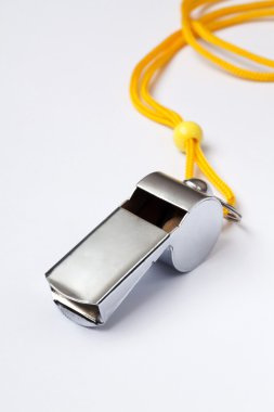 Metal whistle clipart