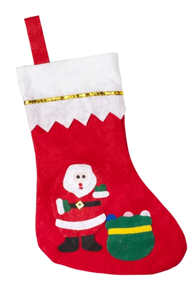Рождественский носок — стоковое фото