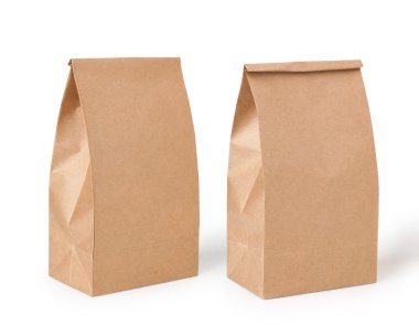 brown lunch bag clipart