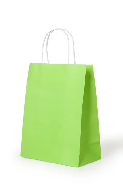 Borsa shopping verde — Foto Stock