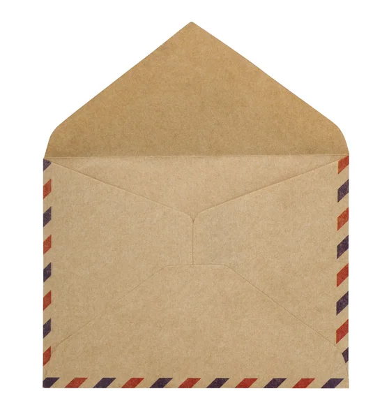 Kahverengi kağıt zarf — Stok fotoğraf