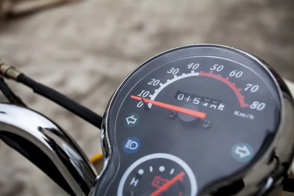 Motorcycle speedometer — Stock Photo, Image